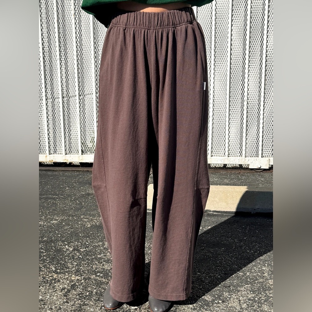 Le Bon Shoppe Bare pants in chocolate, size medium